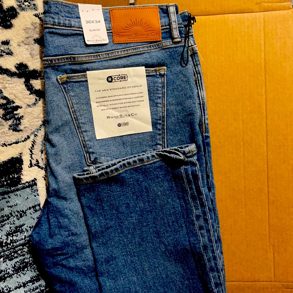 Riding sun & co blue denim jeans